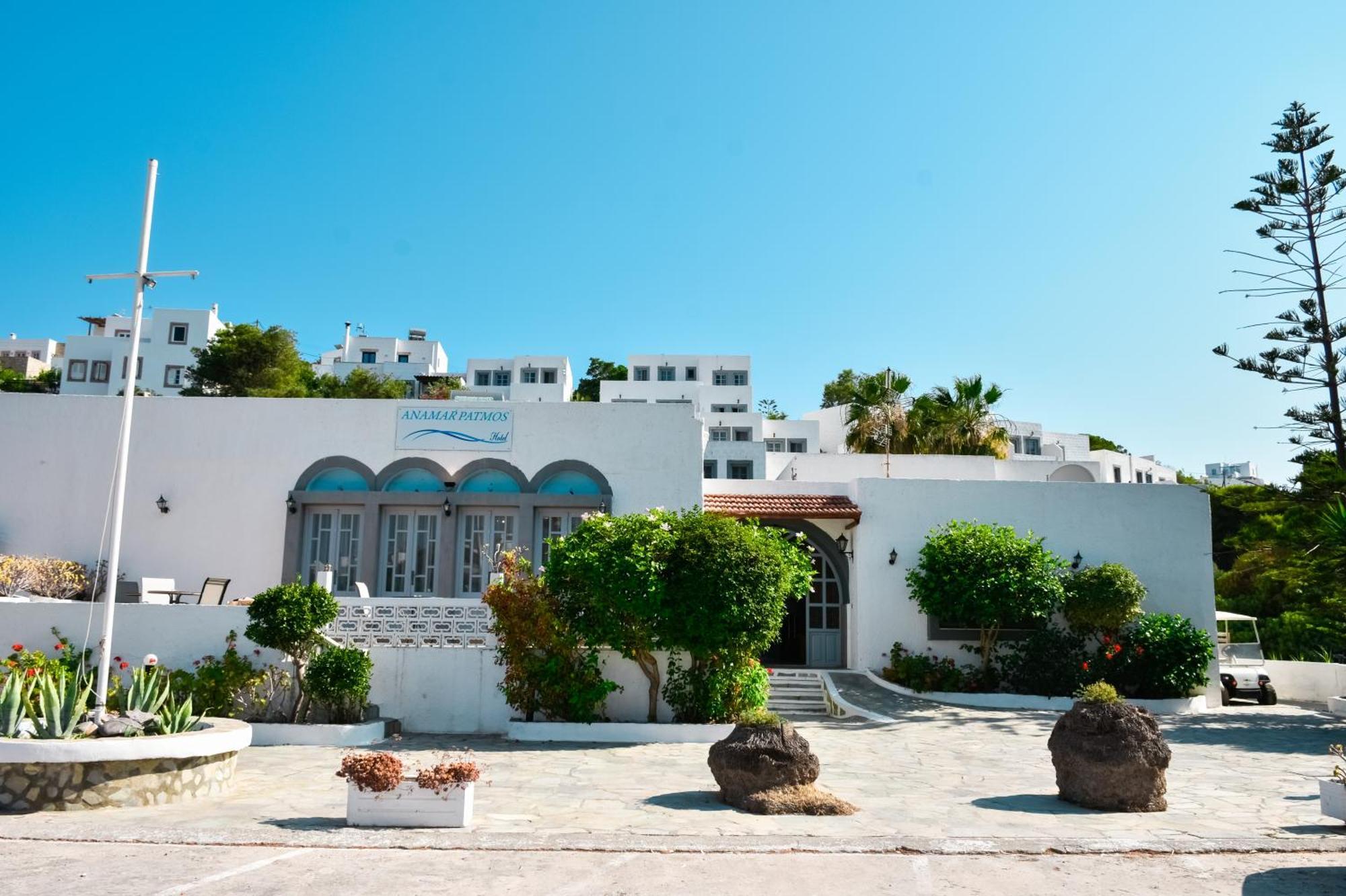 Anamar Patmos Hotel Скала Екстериор снимка