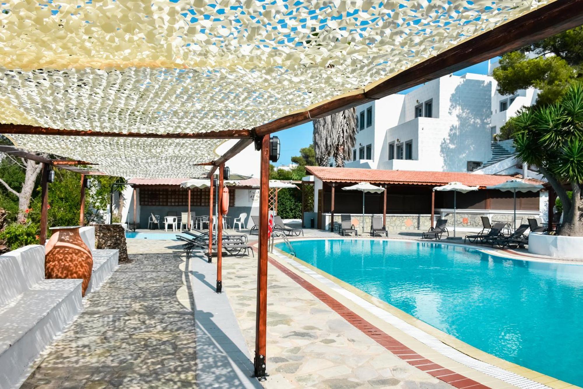 Anamar Patmos Hotel Скала Екстериор снимка