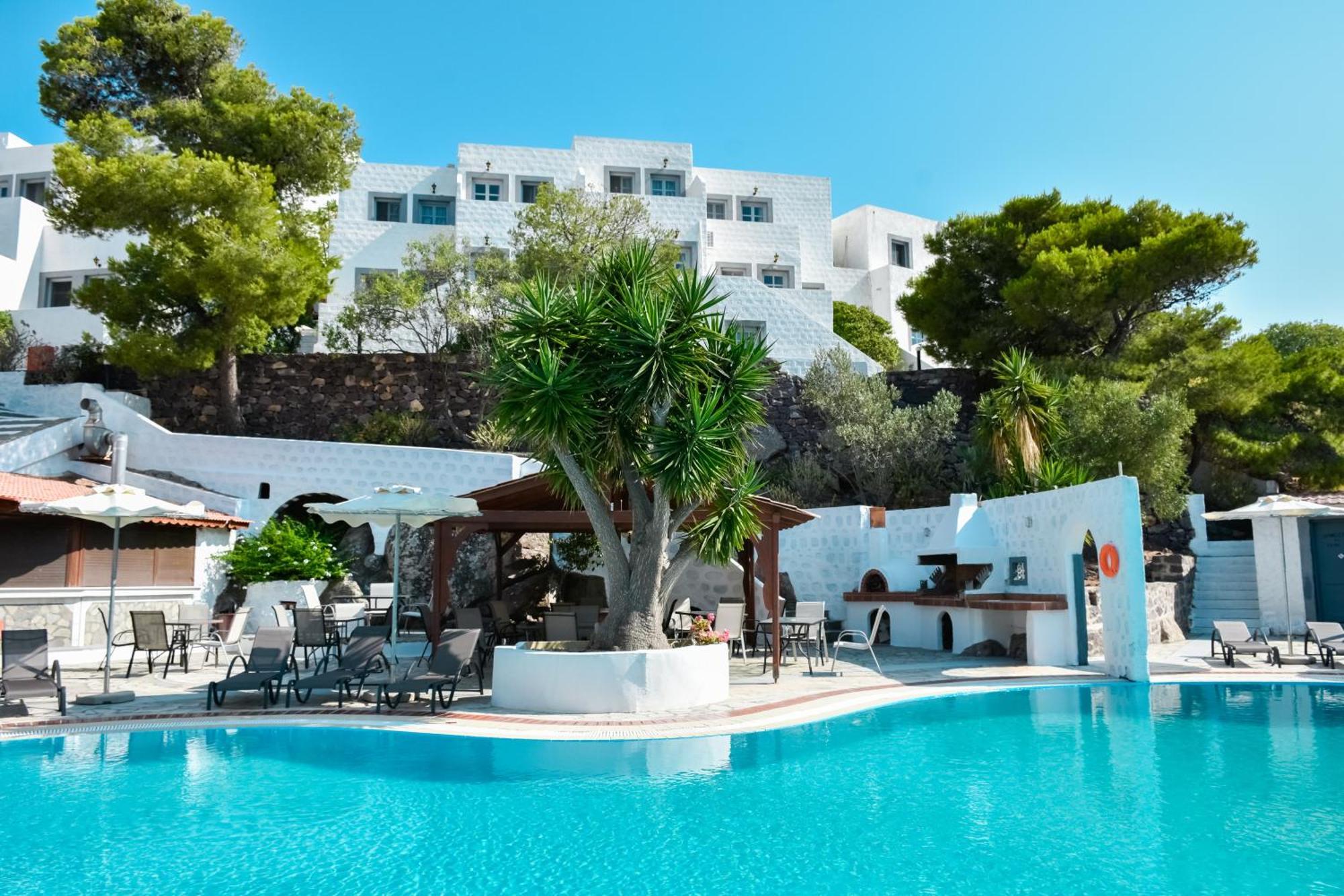 Anamar Patmos Hotel Скала Екстериор снимка