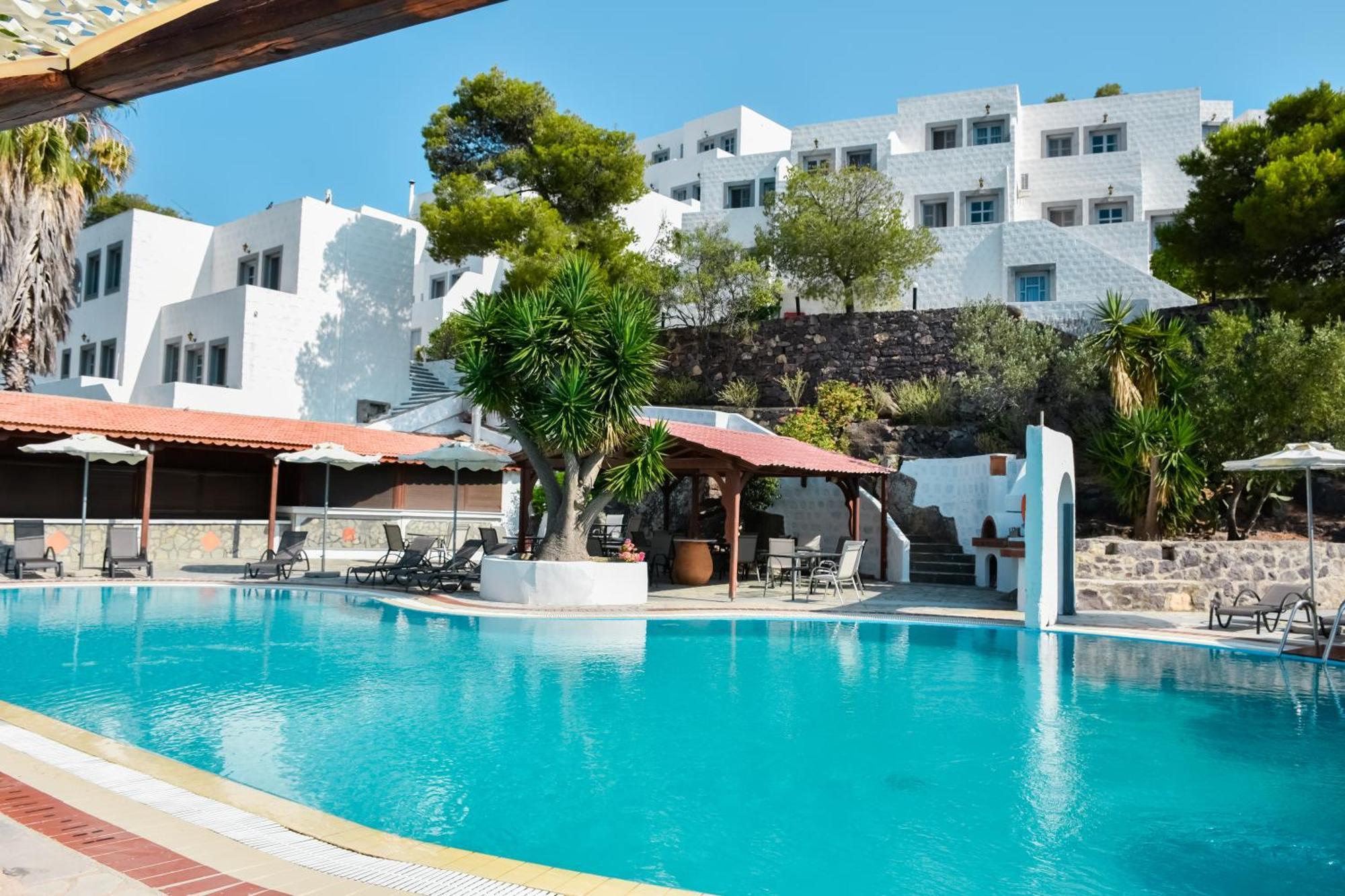 Anamar Patmos Hotel Скала Екстериор снимка