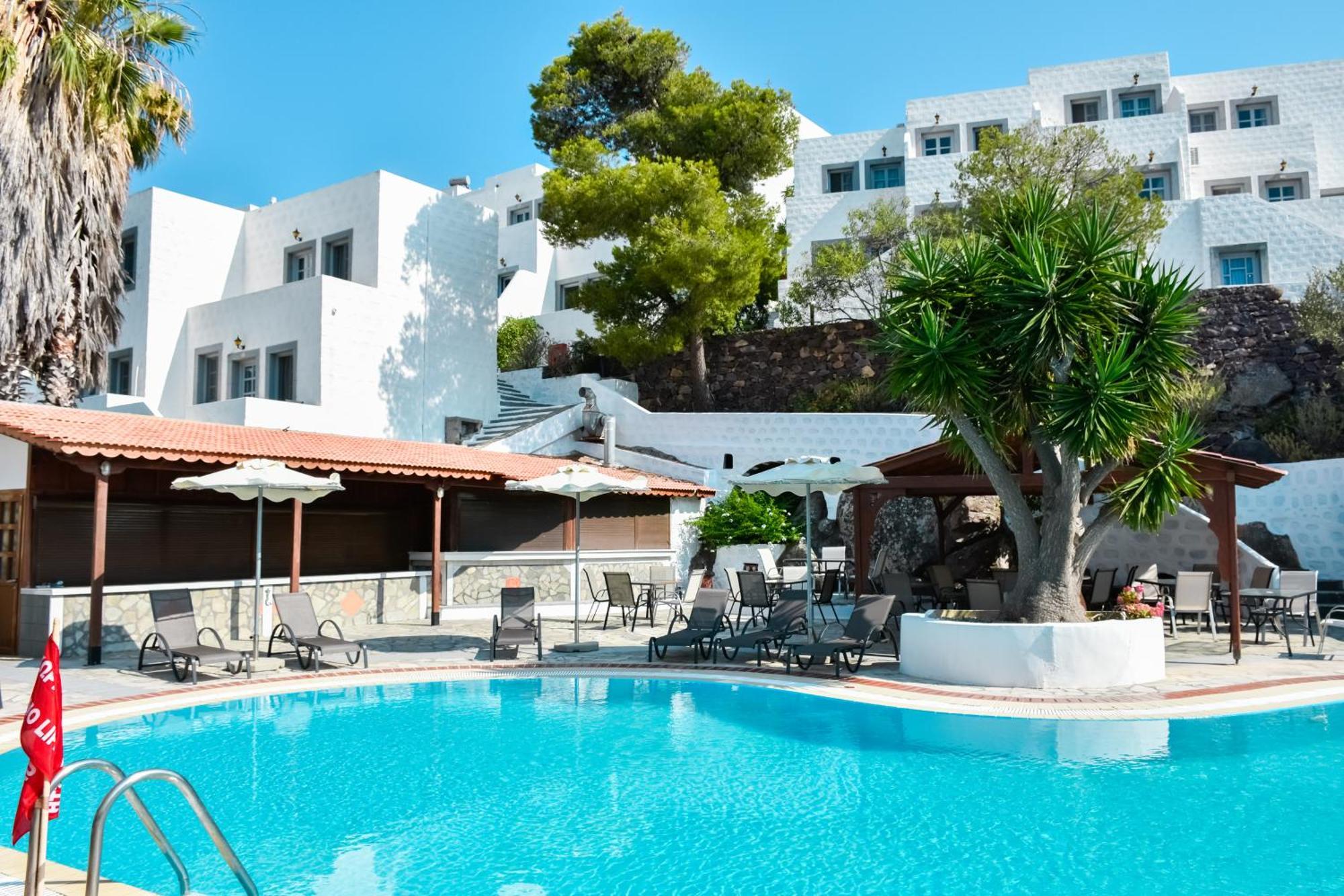 Anamar Patmos Hotel Скала Екстериор снимка